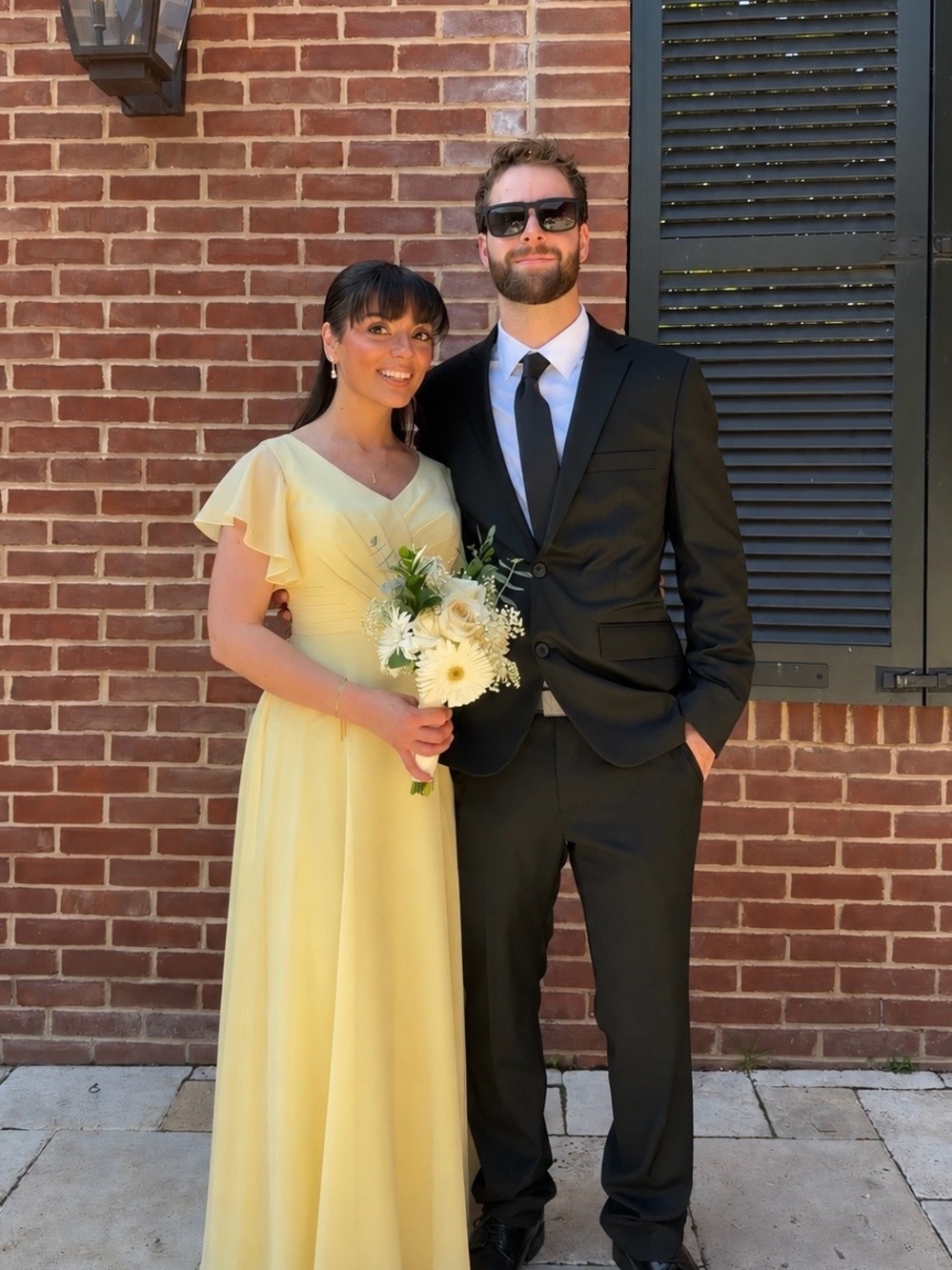 JJ’s House Arla Dress Daffodil Yellow Size 2 Bridesmaid